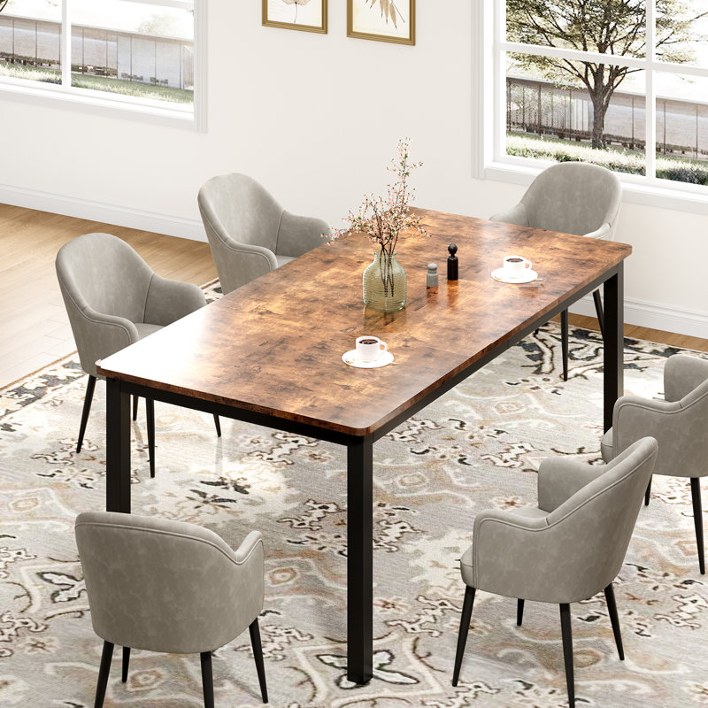 Table de salle à manger, table de cuisine, idéale pour la maison, la cuisine et la salle à manger, table de petit déjeuner