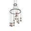 48" Wide Cartier 9 Light Chandelier