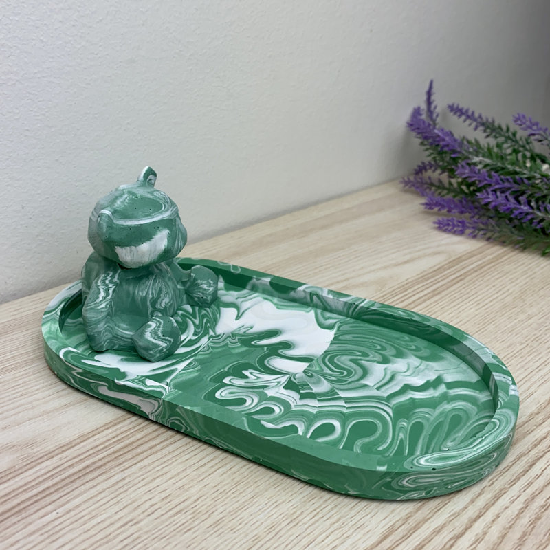 Incense Holder, Green