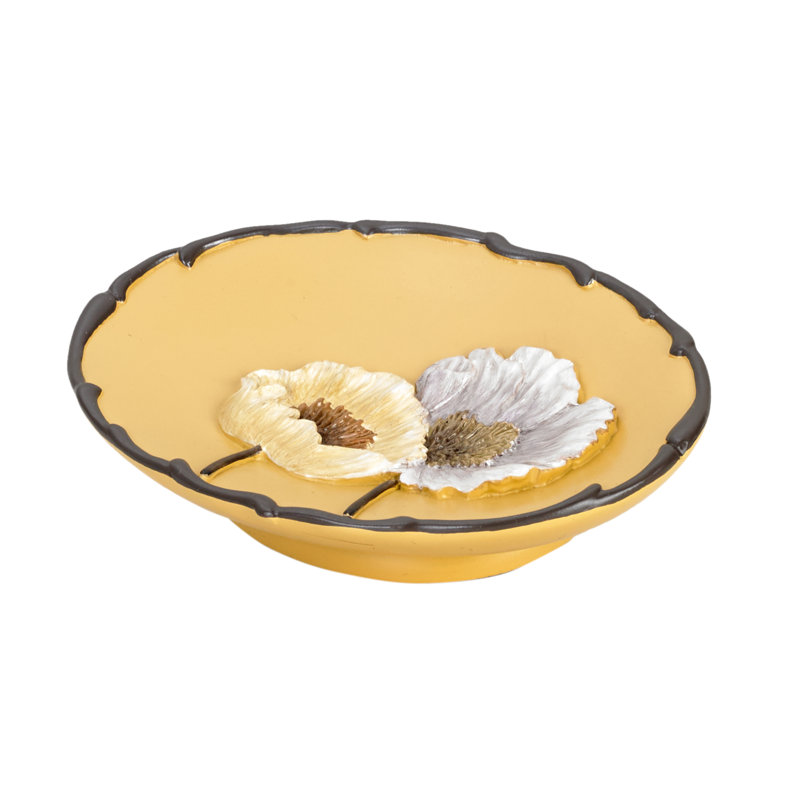 Calline Soap Dish, Yellow