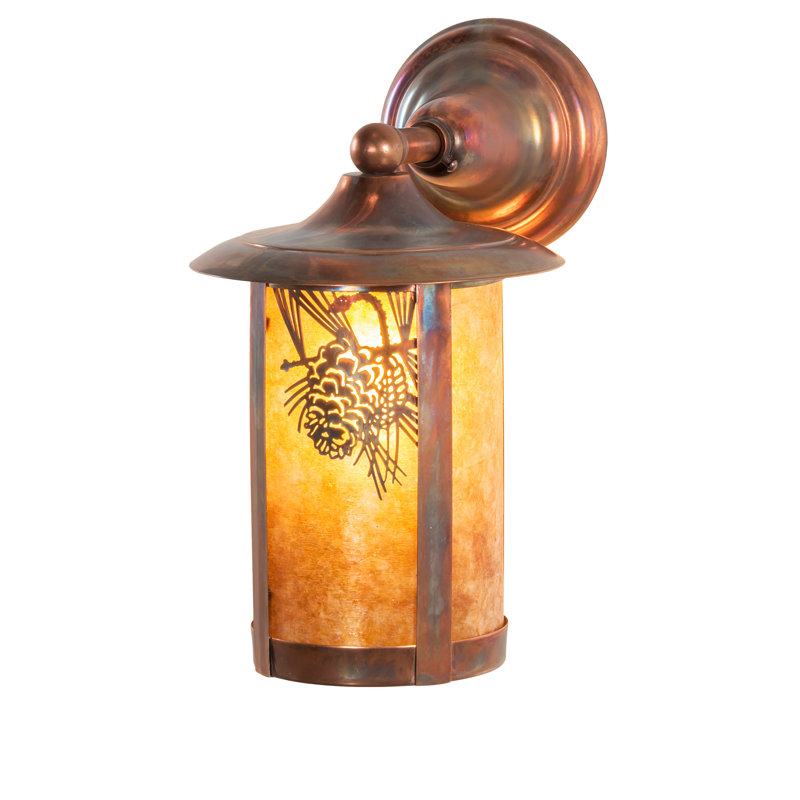Charlotte 1 - Light Armed Sconce, Amber