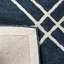 Milroy Hand-Tufted Wool Navy Area Rug-26830983