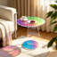 Pedestal Round Side Table