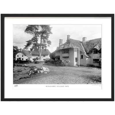 Winsford, Village 1892 - Single Picture Frame Print