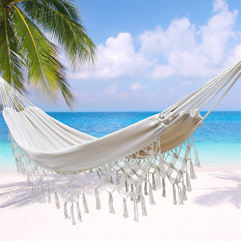 Jemison Double Hammock, White
