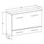 Lit cabinet TRIADE – design escamotable gain de place avec lit queen pliable – choix de finis-1492212324