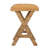 Makanda Watersound Woven Water Hyacinth Stool