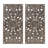 Distressed Carved Wood 2-piece Wall Decor Set-174746430