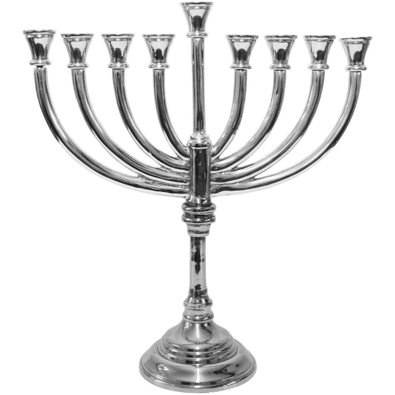 Lampe Briquet Ultimate Judaica Métal Aluminium Menorah