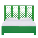 X & Diamond Low Profile Platform Bed