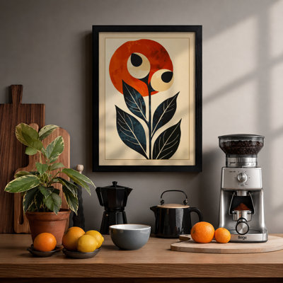 Whimsy Bloom Botanical - Framed Print