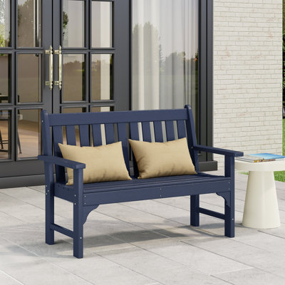 Laguna 51" HDPE All Weather Garden Bench