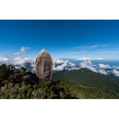 Forada Yakushima Megalith - Wrapped Canvas Print