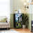 4 Drawer Dresser for Bedroom, Narrow Chest of Drawers, Wooden Top and Study Iron Frame 18"x37.5"-(WxH)