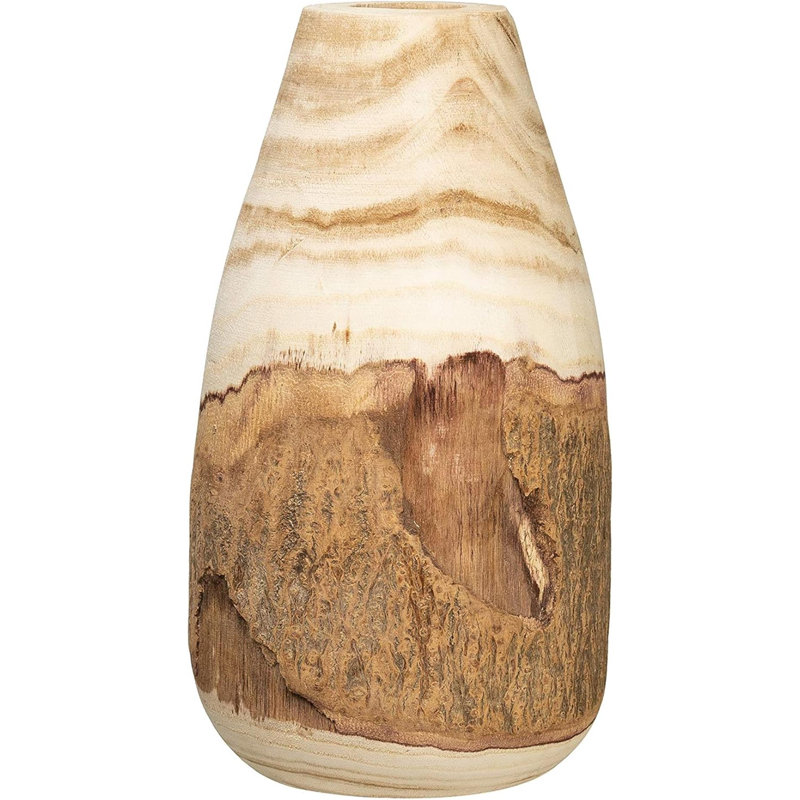 Carving Paulownia Vase