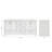 Peightyn 72.75'' Double Bathroom Vanity Base Only-93359387