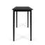 Table de bar d'extérieur minimaliste en bois d'acacia