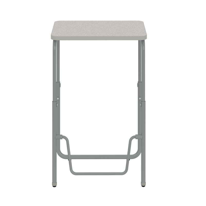 AlphaBetter® 2.0 Laminate Adjustable Height Standing Desk, Pebble Gray, 43" H x 27.75" W x 19.75" D