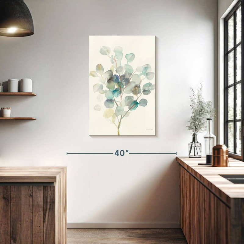 Harnek Minimalist Eucalyptus III, 36" H x 24" W