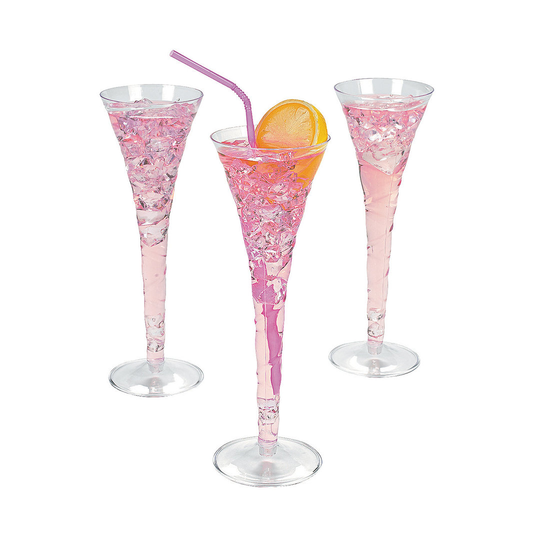 Disposable Champagne Flute (Set of 25) Oriental Trading Company
