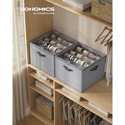 2 Pack Stackable Shoe Organisers 16 Pairs