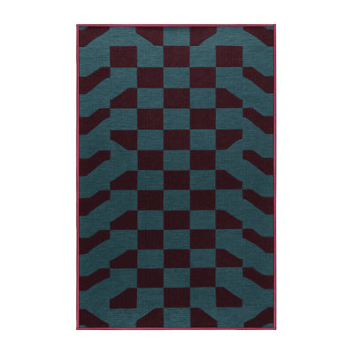 Machine Washable Botanical Area Rug
