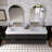 Walnut Bathroom Vanity With Glossy White Solid Surface Sink