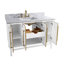 Mason 48" Single Bathroom Vanity with Carrara Marble Top-1374185803-1374185802-1374185800