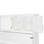 Lit escamotable mural avec armoires supérieures et porte-bouteilles Murphy-642276324