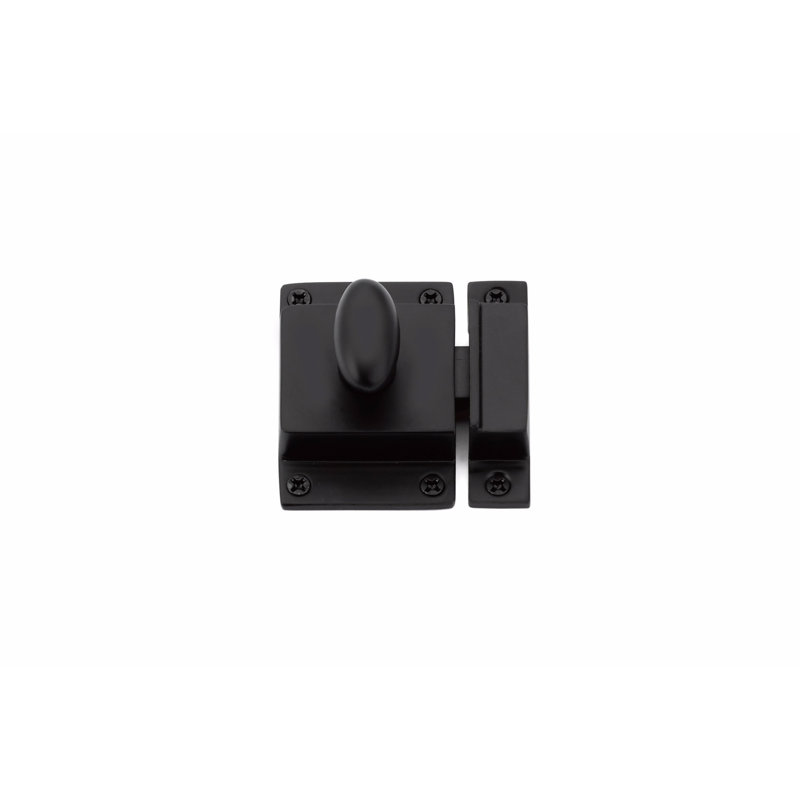 Square Knob, Flat Black