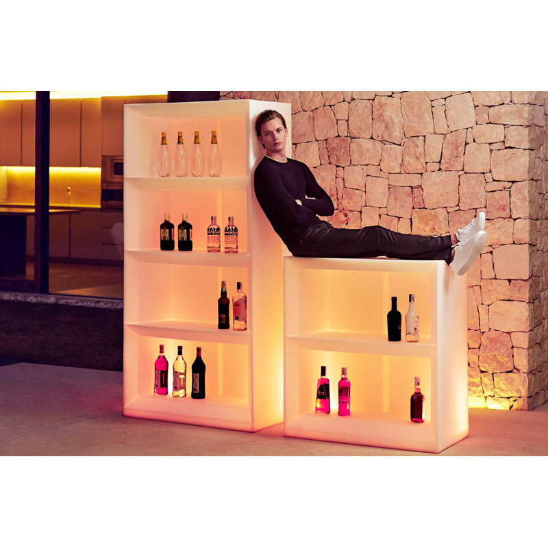 Rayonnage H 43 po x l 39,25 po x P 19,75 po Vela, Blanc
