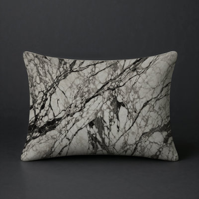 Modern Contemporary Indoor and Outdoor Throw Pillow