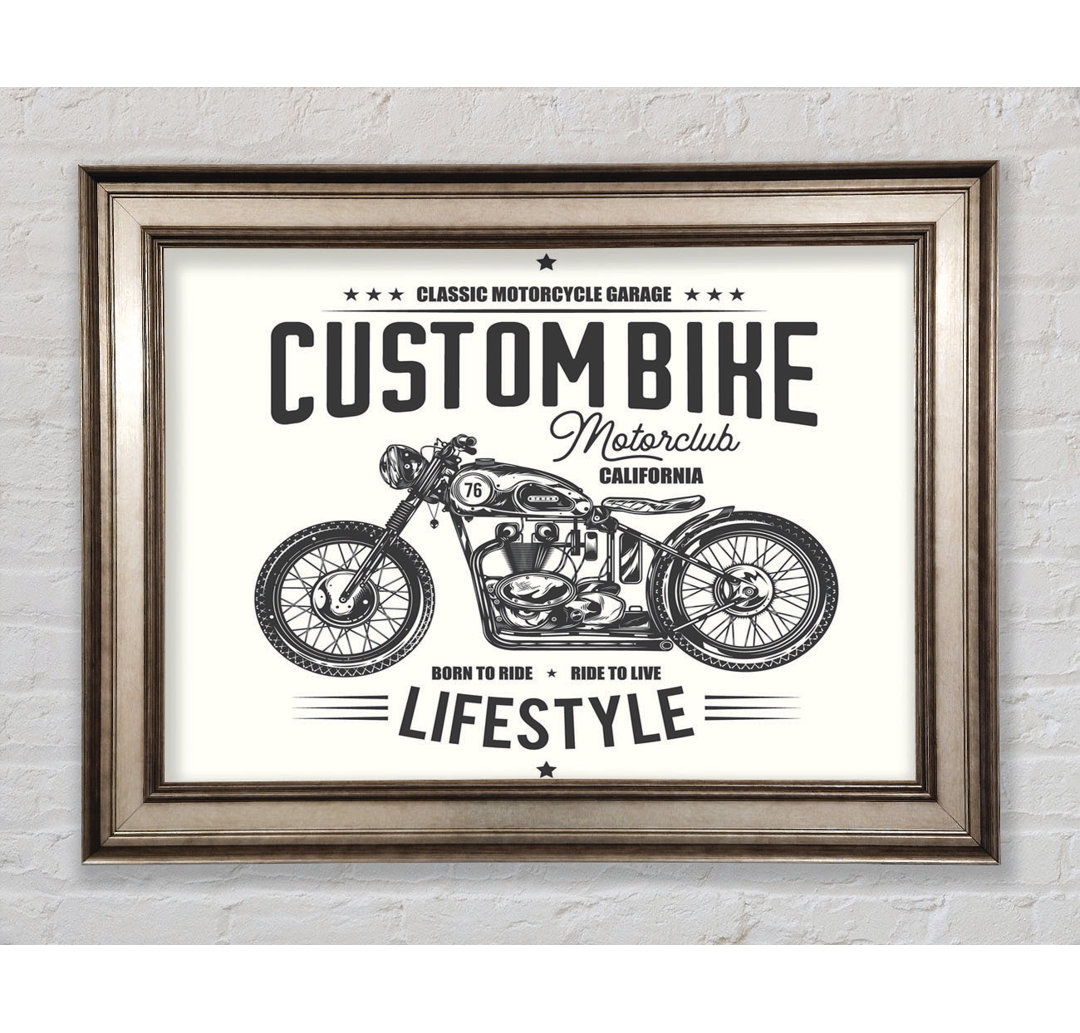 Custom Bike Motor Club - Drucken