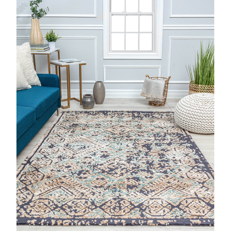 Tapis Gianna Vintage Smoky Nights, Rectangle 8 pi x 10 pi