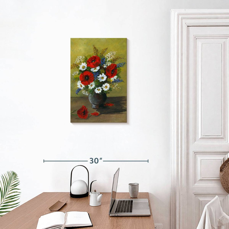 Harnek Arranged Blossoms, 24" H x 16" W