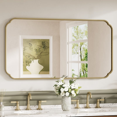 Miroir de salle de bain mural avec miroir trempé