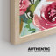 Rose et orange jardin rose fleur art mural impressions florales décoratives pour le salon chambre à coucher encadrée sur papier-93487620-93487621