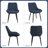Faux Leather Upholstered Metal Dining Chair-957567181-957567222