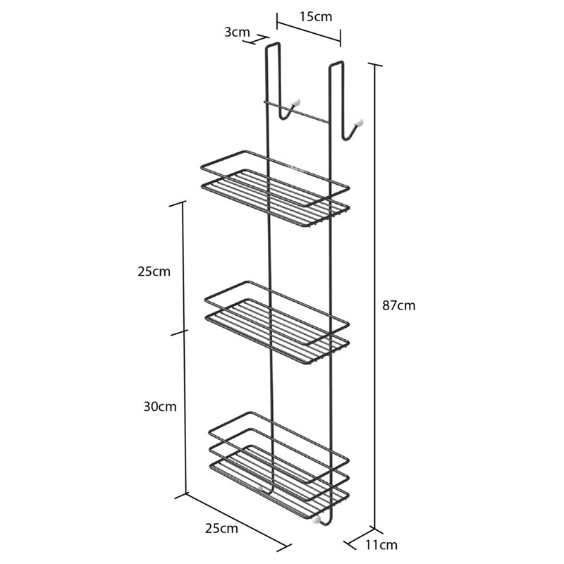Carita Hanging Shower Caddy