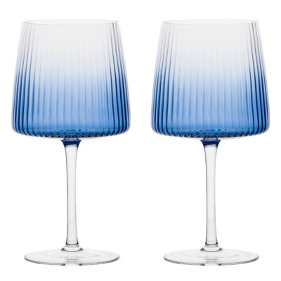 Zoya Ribbed Gin Balloon Glass