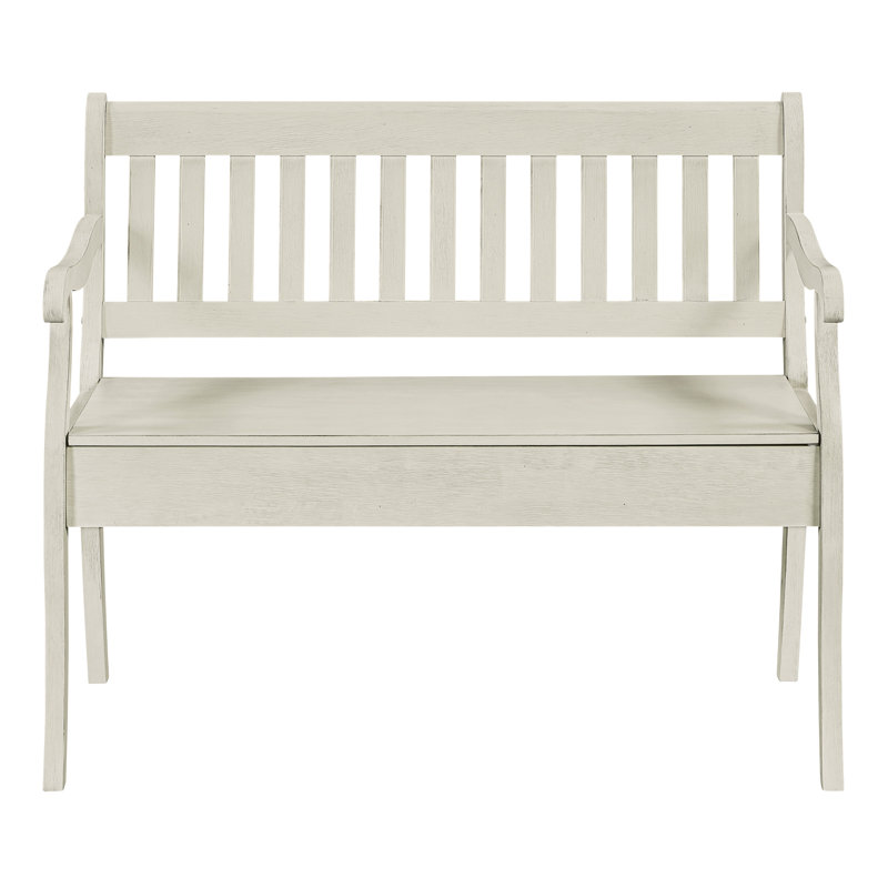 Wakefield Storage Bench, White