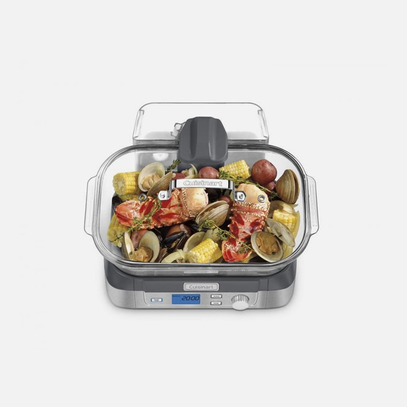 Cuisinart CookFresh™ Digital Glass Steamer, Black