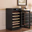 Armoire à vin DEL à écran tactile à température constante