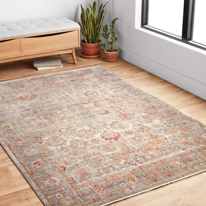 Ochlocknee Oriental Indoor Rug, Rectangle 9'6" x 13'