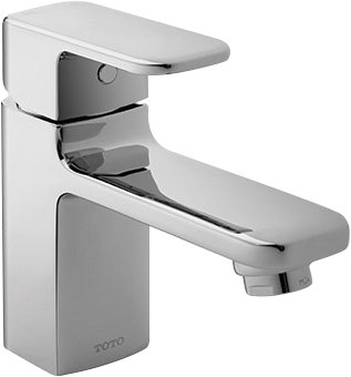 Upton Single Hole Bathroom Faucet, Polished Chrome