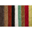 Tapis à poils longs en polyester abstrait tissé à la main bleu sarcelle Heston Authentic-1202073110-1084557631