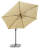 Jassim 10ft Deluxe Cantilever Umbrella, Offset Umbrella with 360 Degree Rotation, Crank Control and 5-level-78171543