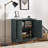 Arshawn Solid Wood 2-Door Accent Cabinet-2115691689
