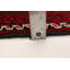 One-of-a-Kind 4'8" X 6'11" 1980s Wool Area Rug in Red