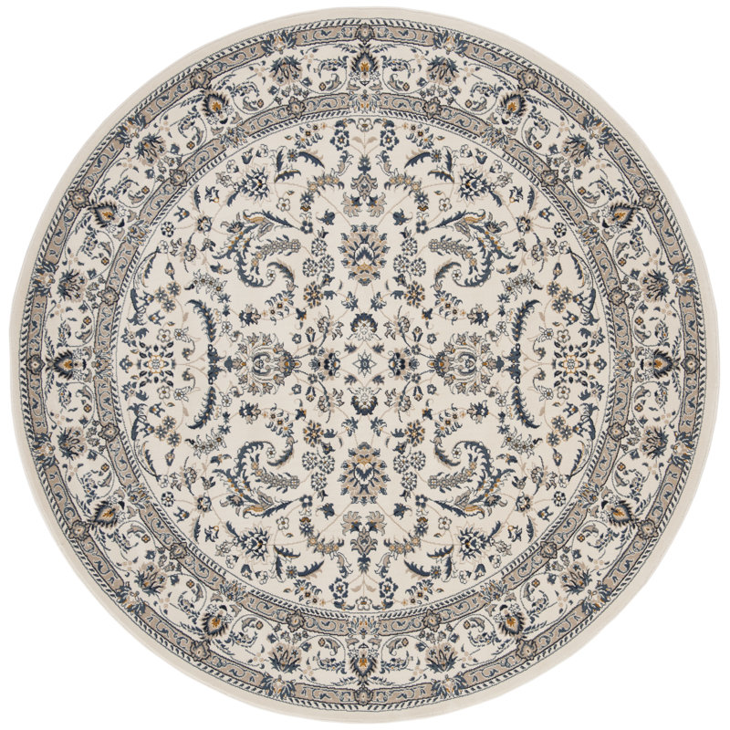 Clarette Serenity Performance Oriental Rug, Round 6'7"